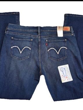 Levis Curvy Boot Cut 528 Paper Doll Denim Jeans Size 17 Medium